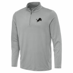 Detroit Lions Antigua Reprocess Quarter-Zip Top - Gray discount
