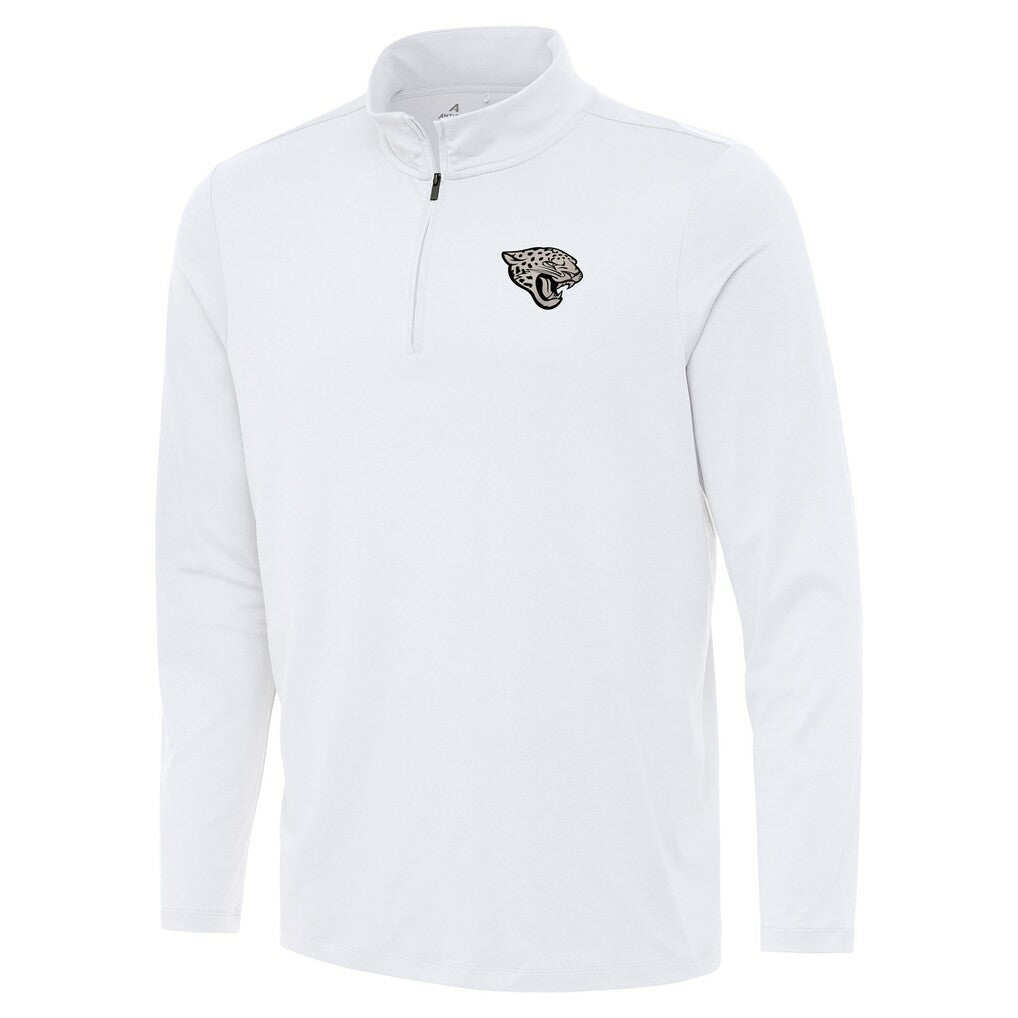 Jacksonville Jaguars Antigua Reprocess Quarter-Zip Top - White online