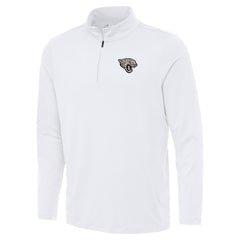 Jacksonville Jaguars Antigua Reprocess Quarter-Zip Top - White online