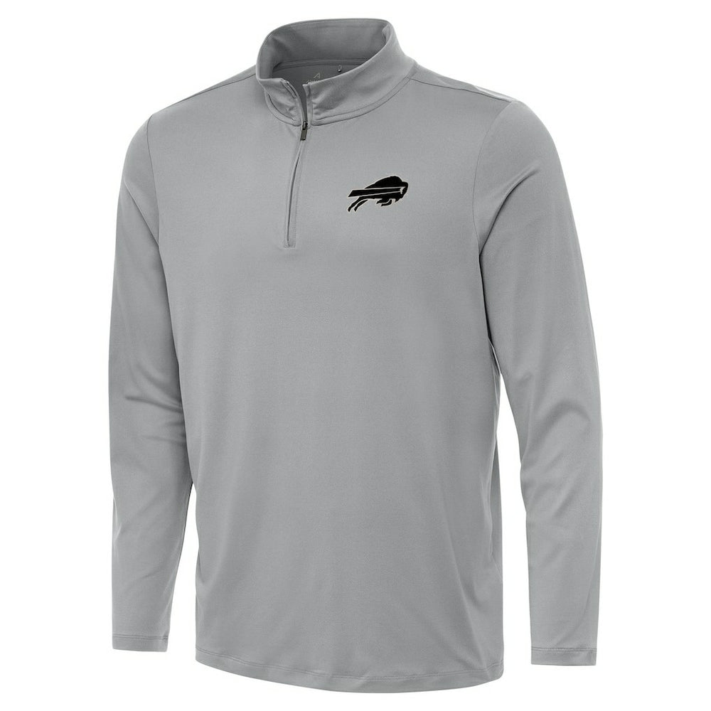 Buffalo Bills Antigua Reprocess Quarter-Zip Top - Gray outlet