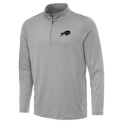 Buffalo Bills Antigua Reprocess Quarter-Zip Top - Gray outlet