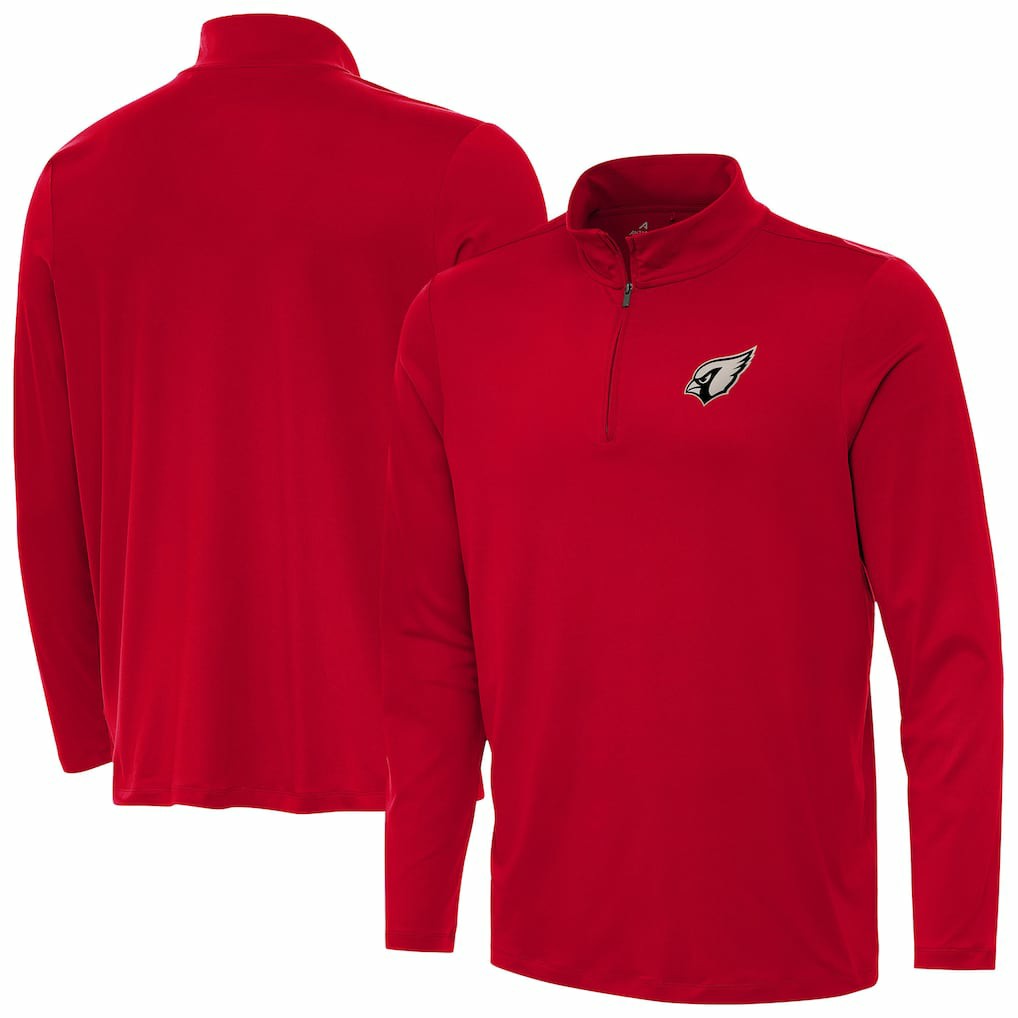 Arizona Cardinals Antigua Reprocess Quarter-Zip Top - Cardinal discount