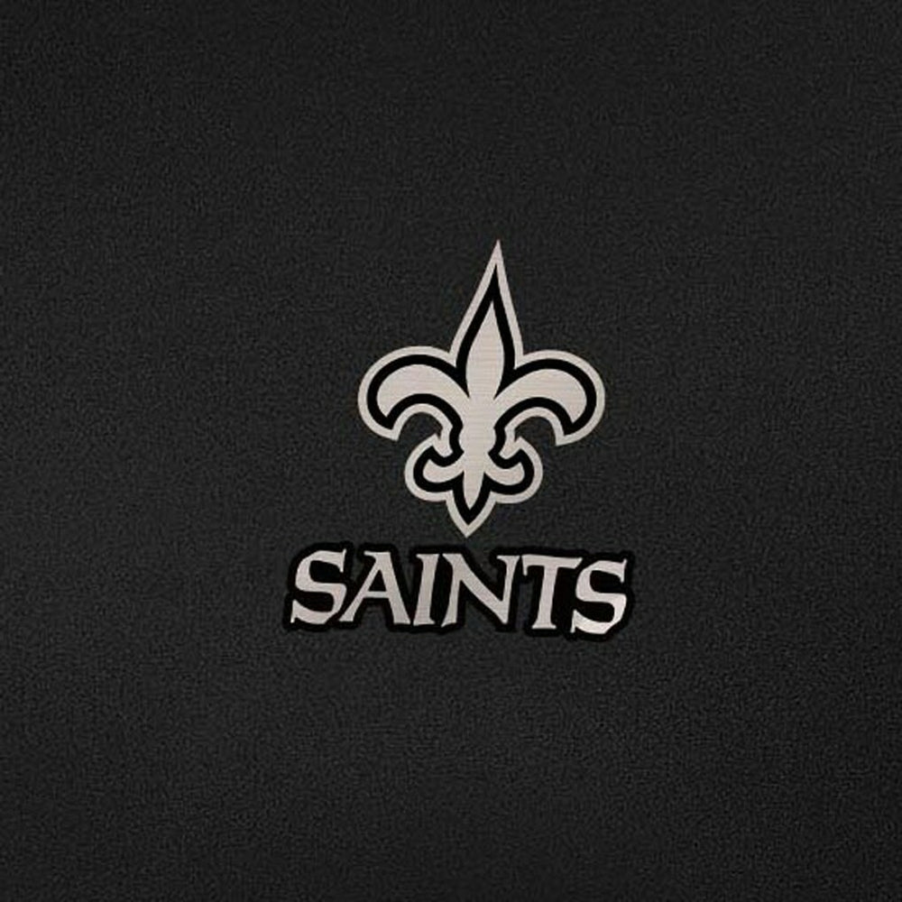 New Orleans Saints Antigua Reprocess Quarter-Zip Top - Black sale