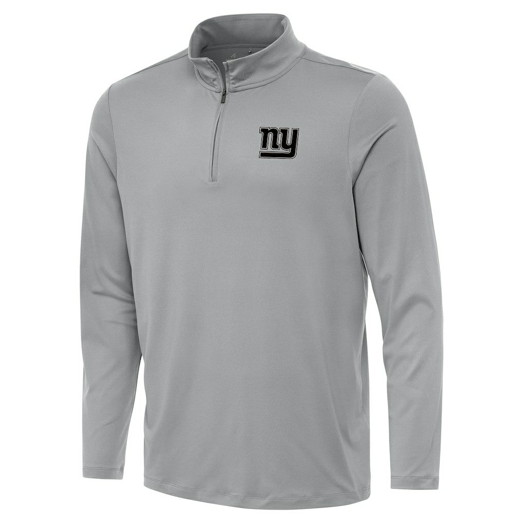 New York Giants Antigua Reprocess Quarter-Zip Top - Gray on sale
