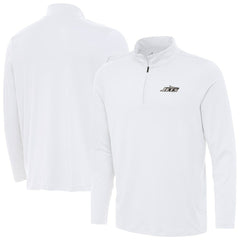 New York Jets Antigua Reprocess Quarter-Zip Top - White online
