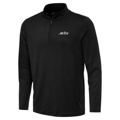 New York Jets Antigua Reprocess Quarter-Zip Top - Black cheap