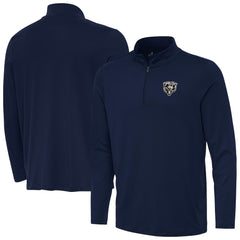 Chicago Bears Antigua Reprocess Quarter-Zip Top - Navy sale
