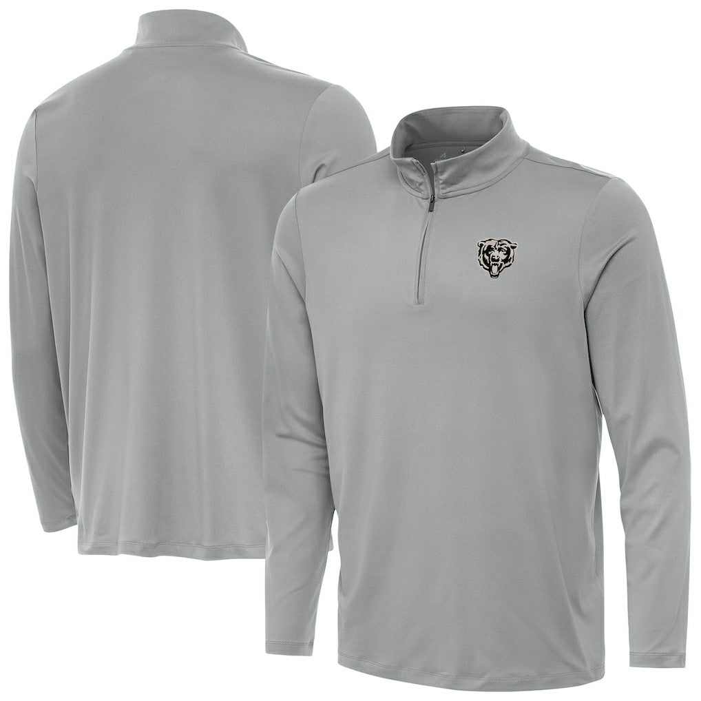 Chicago Bears Antigua Reprocess Quarter-Zip Top - Gray online