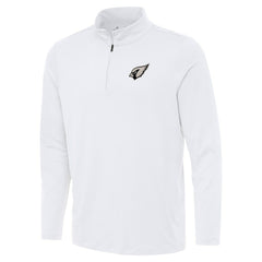 Arizona Cardinals Antigua Reprocess Quarter-Zip Top - White discount