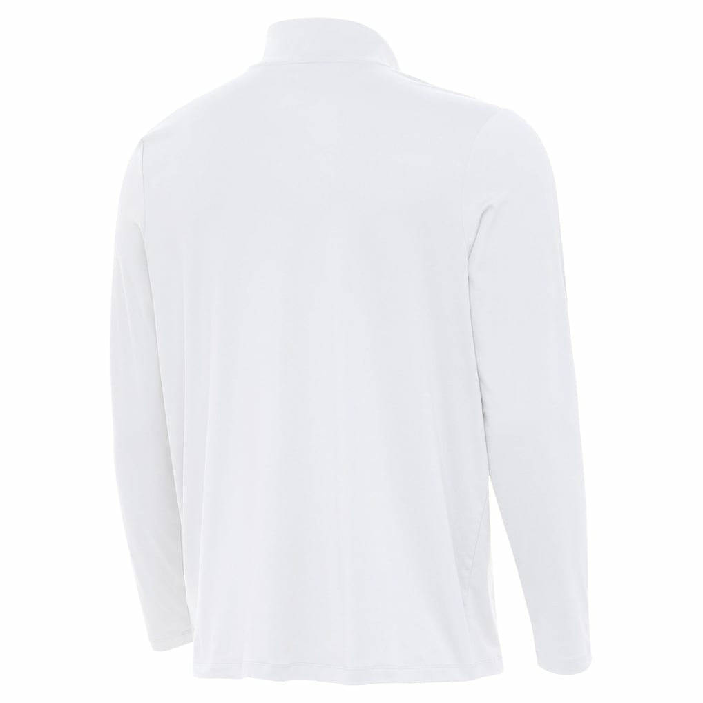 Cincinnati Bengals Antigua Reprocess Quarter-Zip Top - White on sale
