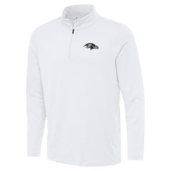 Baltimore Ravens Antigua Reprocess Quarter-Zip Top - White for sale