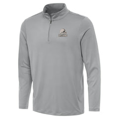 Cleveland Browns Antigua Reprocess Quarter-Zip Top - Gray for sale