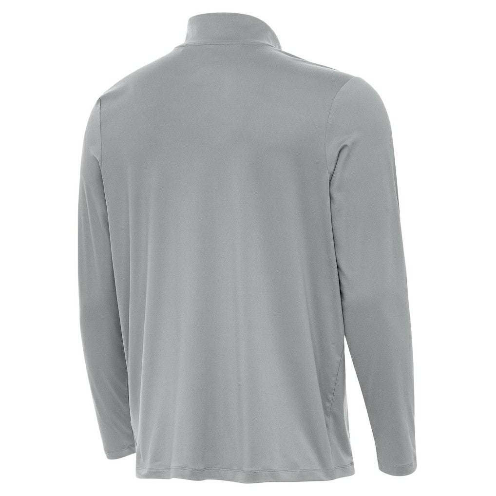 Cleveland Browns Antigua Reprocess Quarter-Zip Top - Gray for sale