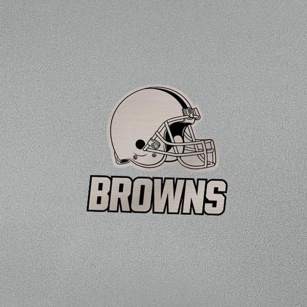 Cleveland Browns Antigua Reprocess Quarter-Zip Top - Gray for sale