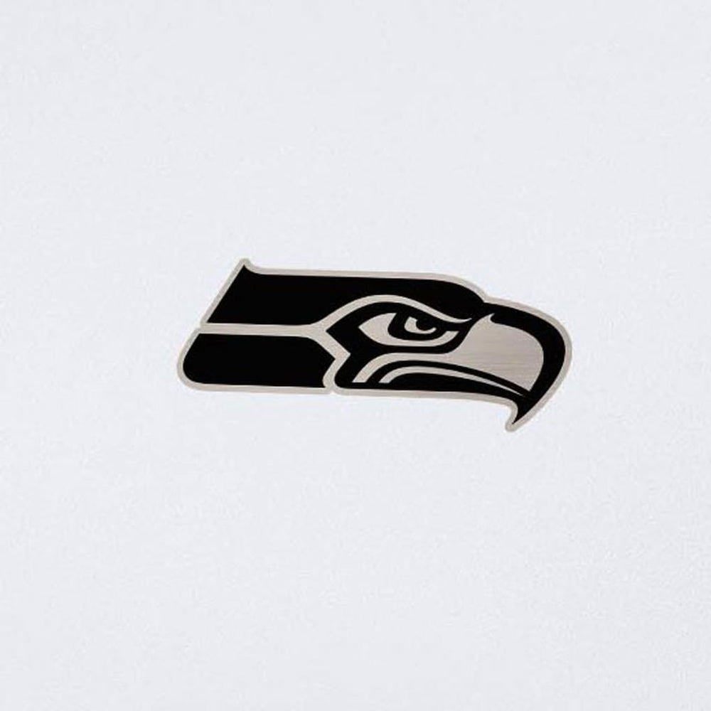 Seattle Seahawks Antigua Reprocess Quarter-Zip Top - White on sale