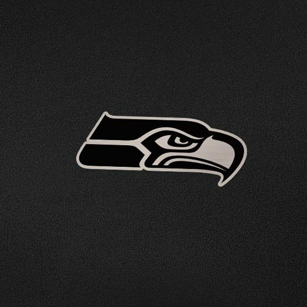 Seattle Seahawks Antigua Reprocess Quarter-Zip Top - Black discount