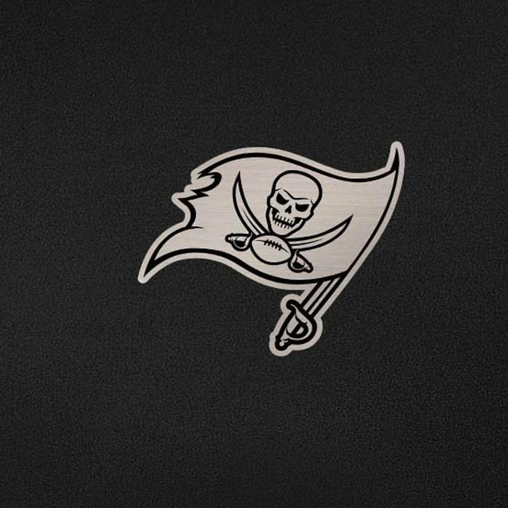 Tampa Bay Buccaneers Antigua Reprocess Quarter-Zip Top - Black discount