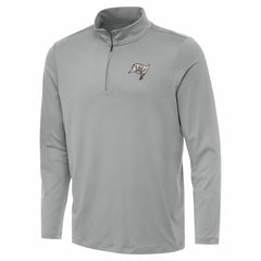Tampa Bay Buccaneers Antigua Reprocess Quarter-Zip Top - Gray cheap