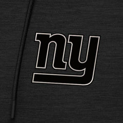 New York Giants Antigua Spikes Raglan Quarter-Zip Hoodie - Heather Black outlet