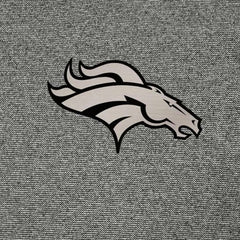 Denver Broncos Antigua Subtle Quarter-Zip Top - Heather Black for sale
