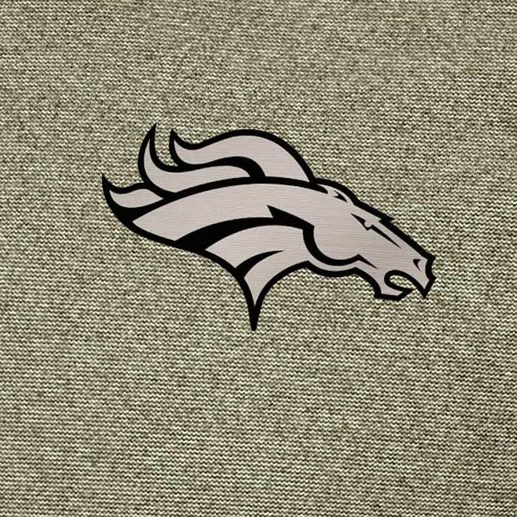 Denver Broncos Antigua Subtle Quarter-Zip Top - Heather Olive cheap