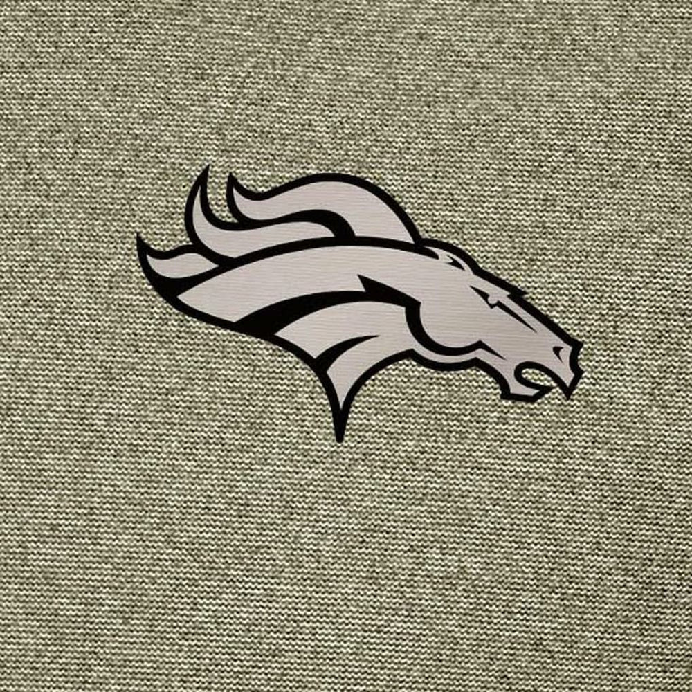 Denver Broncos Antigua Subtle Quarter-Zip Top - Heather Olive cheap