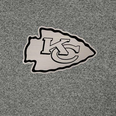 Kansas City Chiefs Antigua Subtle Quarter-Zip Top - Heather Black on sale