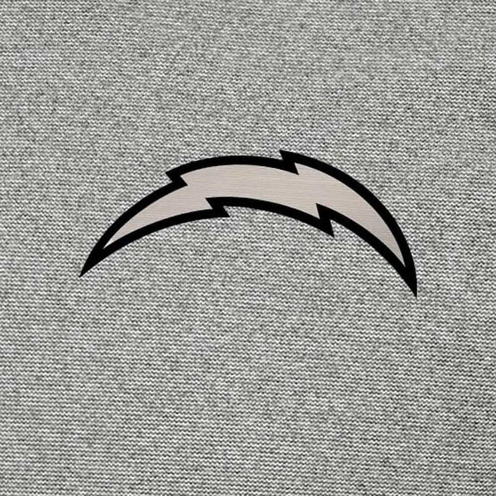 Los Angeles Chargers Antigua Subtle Quarter-Zip Top - Heather Gray online