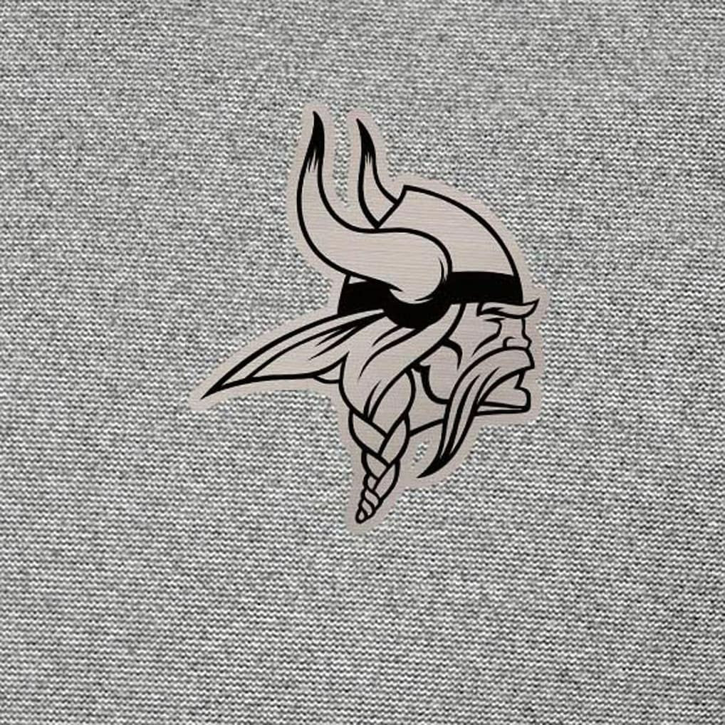Minnesota Vikings Antigua Subtle Quarter-Zip Top - Heather Gray outlet