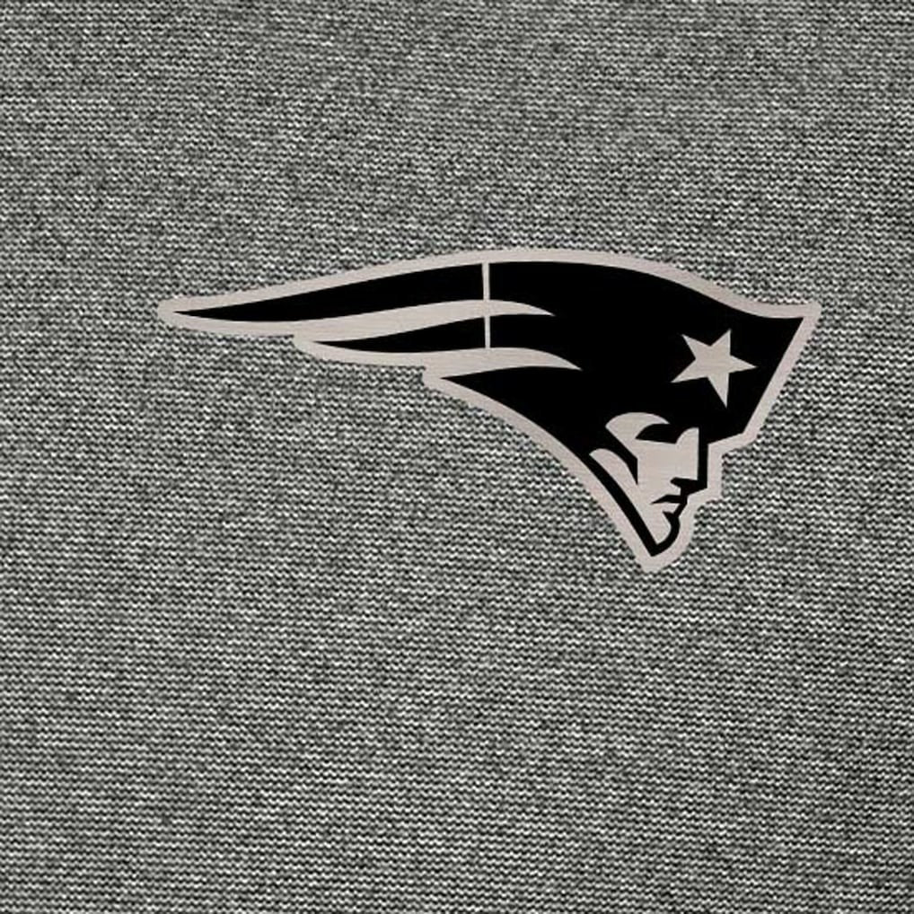New England Patriots Antigua Subtle Quarter-Zip Top - Heather Black for sale