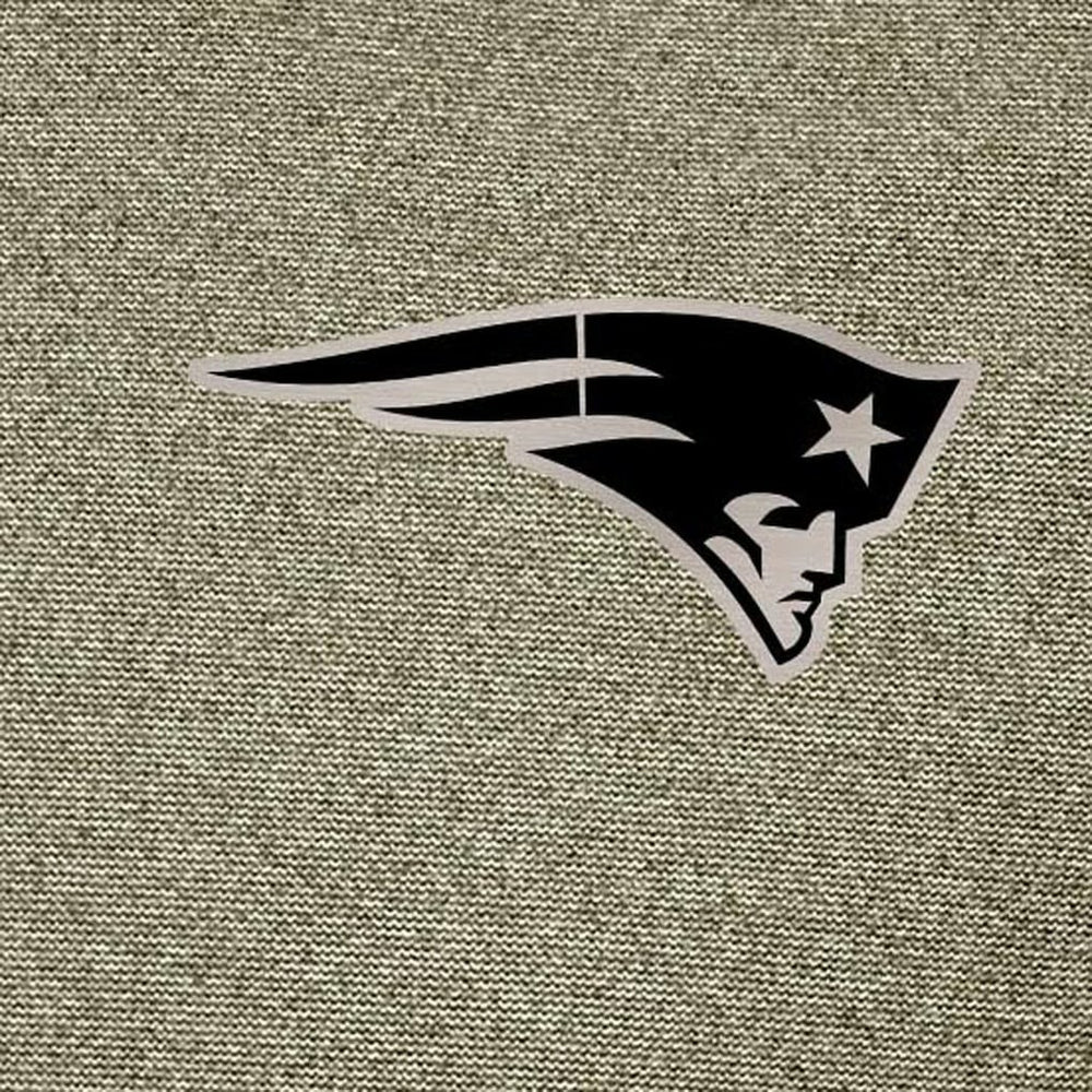 New England Patriots Antigua Subtle Quarter-Zip Top - Heather Olive outlet