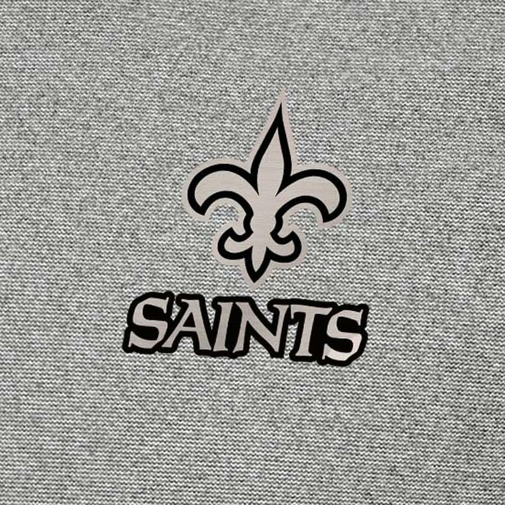 New Orleans Saints Antigua Subtle Quarter-Zip Top - Heather Gray cheap