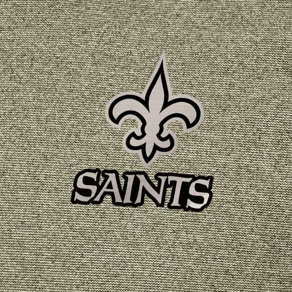 New Orleans Saints Antigua Subtle Quarter-Zip Top - Heather Olive outlet