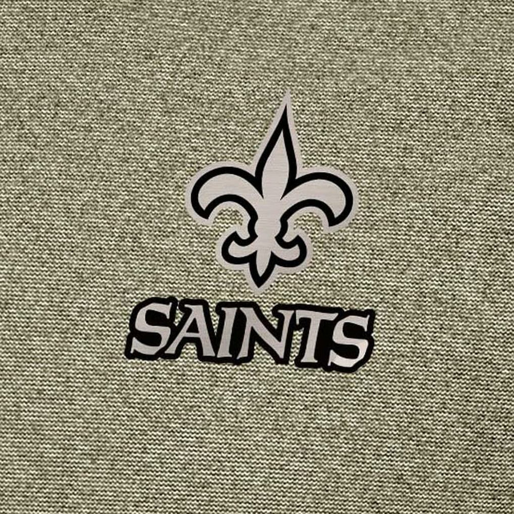 New Orleans Saints Antigua Subtle Quarter-Zip Top - Heather Olive outlet