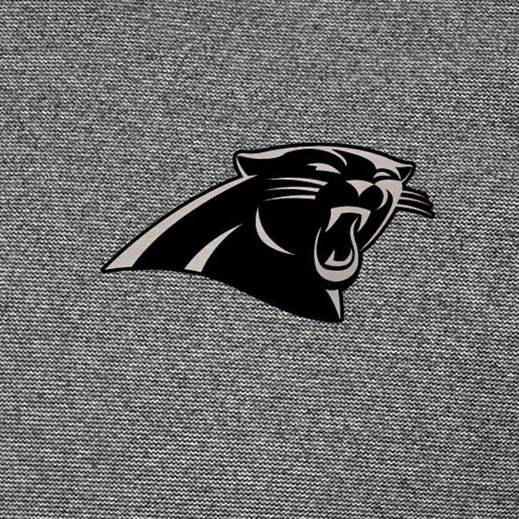 Carolina Panthers Antigua Subtle Quarter-Zip Top - Heather Black discount