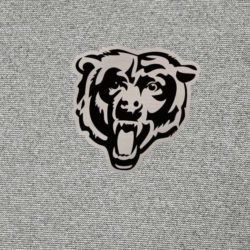 Chicago Bears Antigua Subtle Quarter-Zip Top - Heather Gray discount