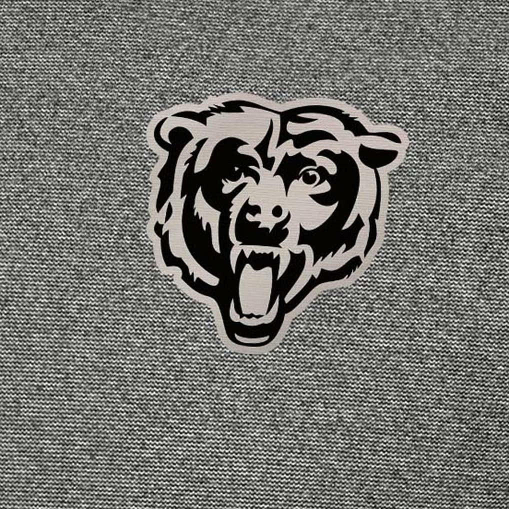 Chicago Bears Antigua Subtle Quarter-Zip Top - Heather Black discount