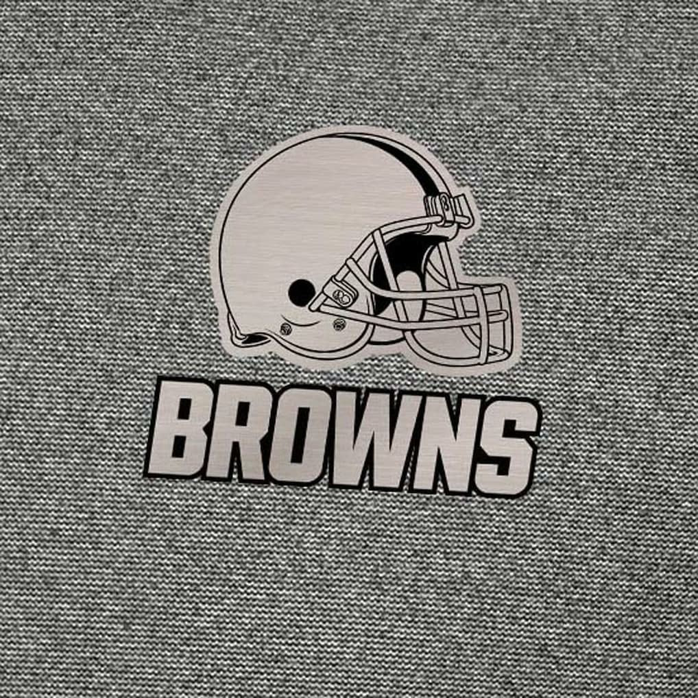 Cleveland Browns Antigua Subtle Quarter-Zip Top - Heather Black online