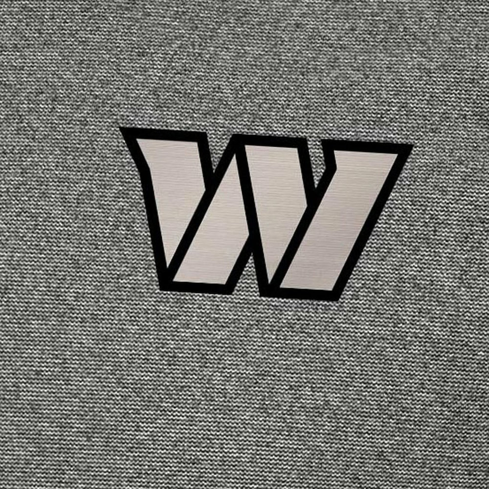 Washington Commanders Antigua Subtle Quarter-Zip Top - Heather Black outlet