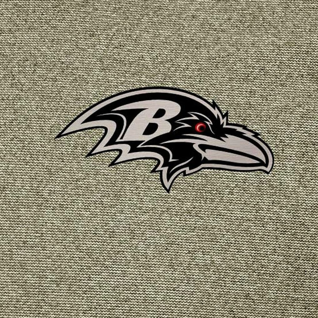 Baltimore Ravens Antigua Subtle Quarter-Zip Top - Heather Olive for sale