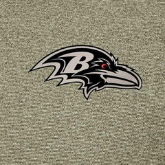 Baltimore Ravens Antigua Subtle Quarter-Zip Top - Heather Olive for sale