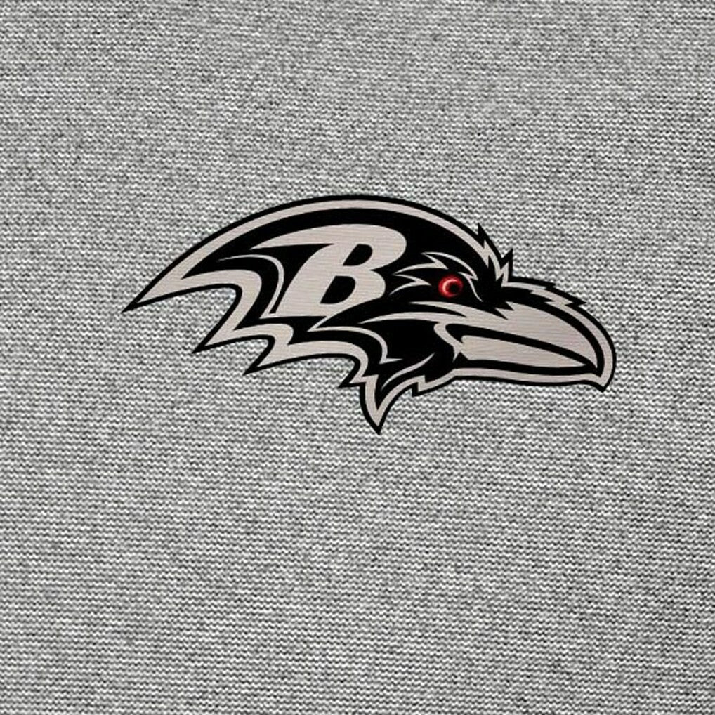 Baltimore Ravens Antigua Subtle Quarter-Zip Top - Heather Gray outlet