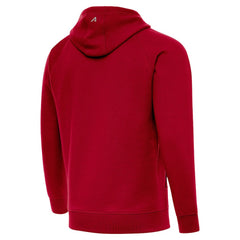 Atlanta Falcons Antigua Brushed Carbon Victory Pullover Hoodie - Red for sale