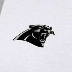 Carolina Panthers Antigua Brushed Carbon Victory Pullover Hoodie - White for sale