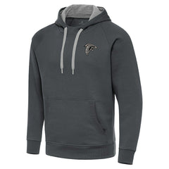 Atlanta Falcons Antigua Brushed Carbon Victory Pullover Hoodie - Charcoal cheap
