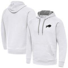 Buffalo Bills Antigua Brushed Carbon Victory Pullover Hoodie - White online