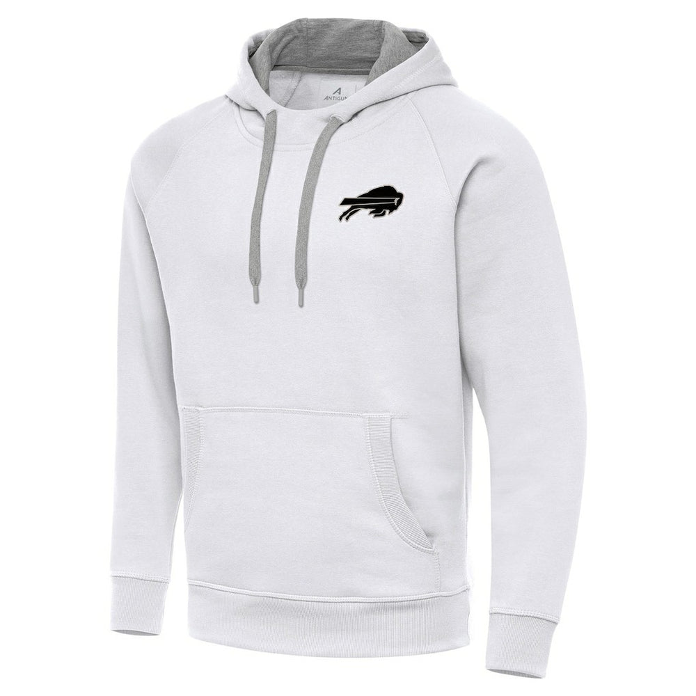 Buffalo Bills Antigua Brushed Carbon Victory Pullover Hoodie - White online