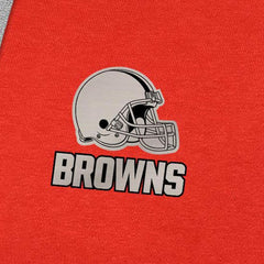 Cleveland Browns Antigua Brushed Carbon Victory Pullover Hoodie - Orange for sale