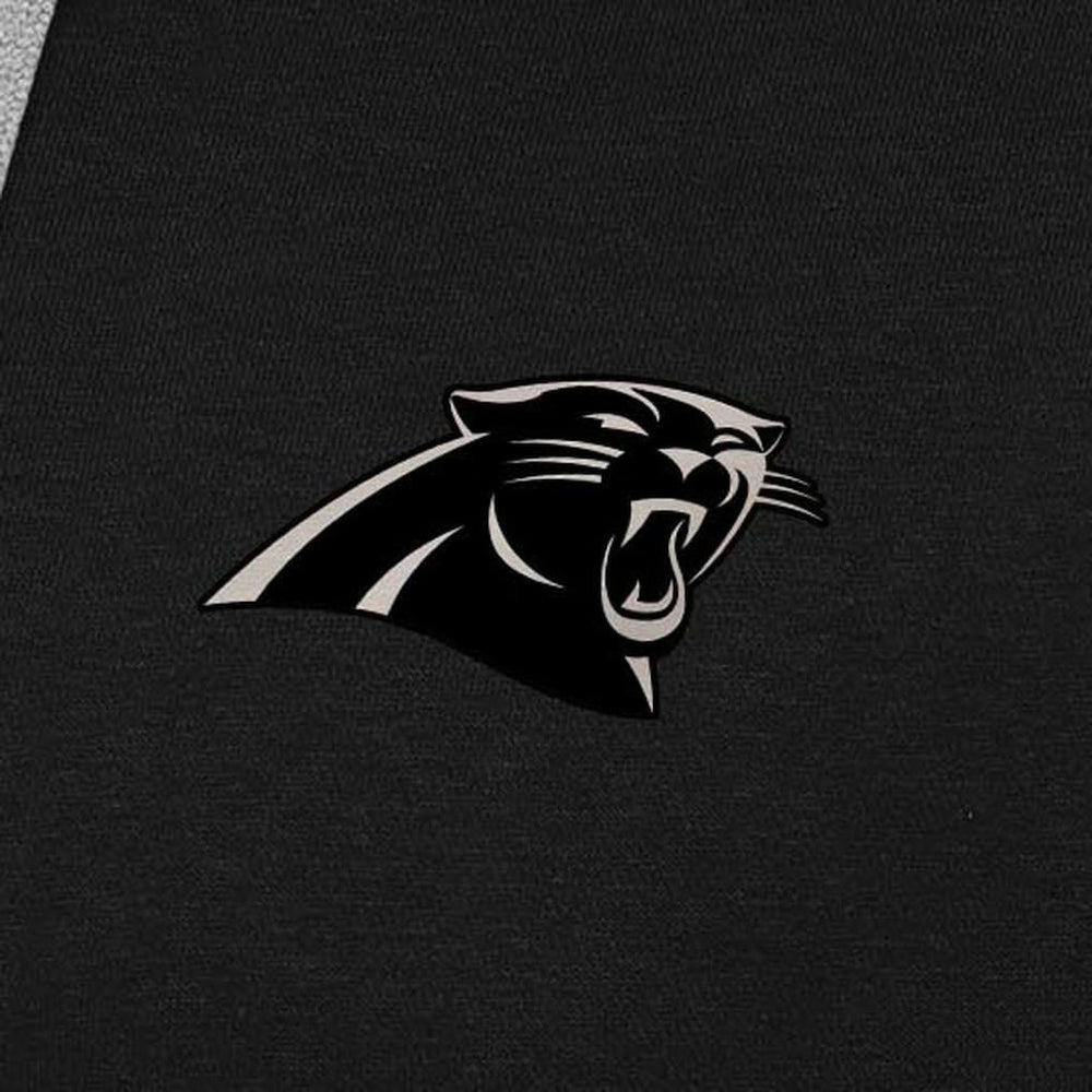 Carolina Panthers Antigua Brushed Carbon Victory Pullover Hoodie - Black on sale