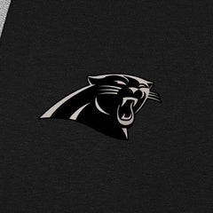 Carolina Panthers Antigua Brushed Carbon Victory Pullover Hoodie - Black on sale
